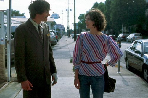 John Hawkes (Richard) and Miranda July (Christine) in a scene from ME AND YOU AND EVERYONE WE KNOW directed by Miranda July.