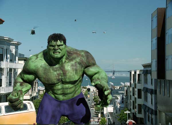 Hulk in San Francisco